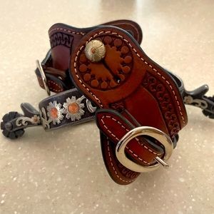Professional Choice Spurs and Leather Straps